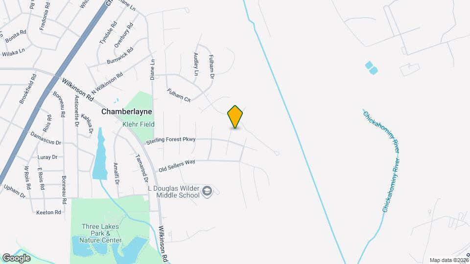 8008 Moss Gate Ct Map and Location Details