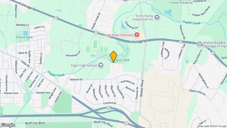 1 Thorndale Dr Map and Location Details