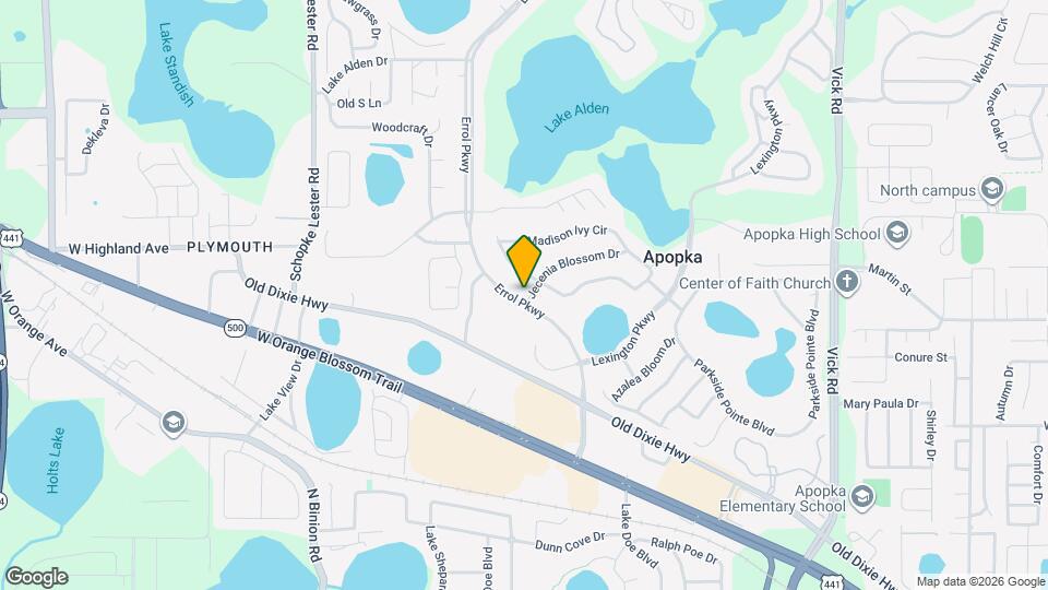 603 Errol Pkwy Map and Location Details