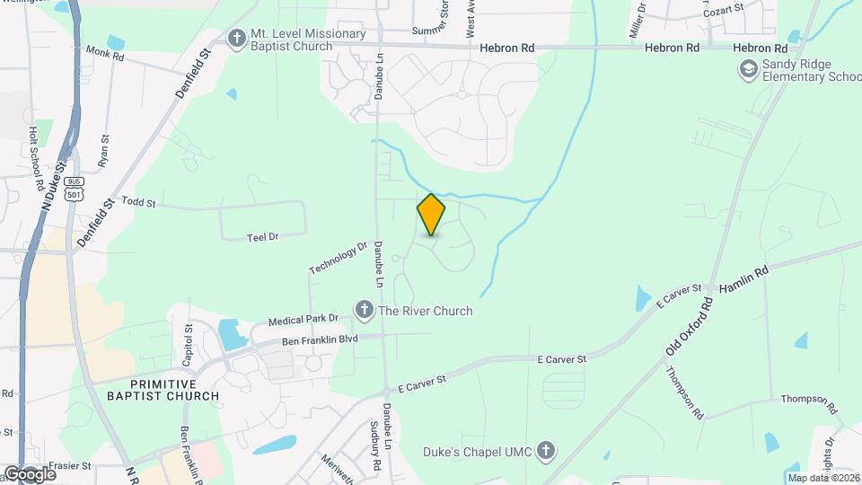 4305 Flintlock Ln Map and Location Details