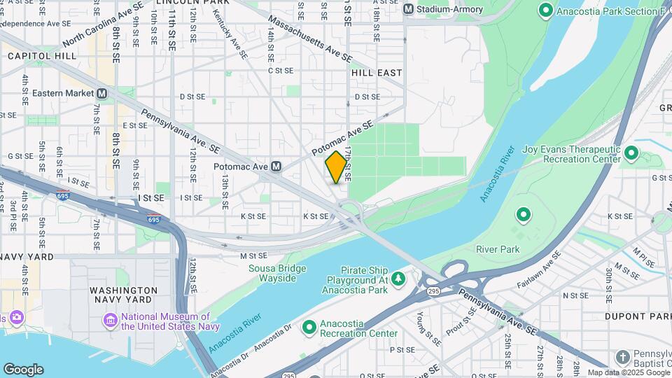 816 Kentucky Ave SE Map and Location Details