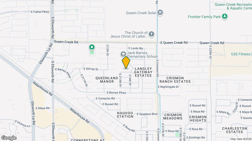 21368 E North Loop Mapa y Detalles de la Ubicación