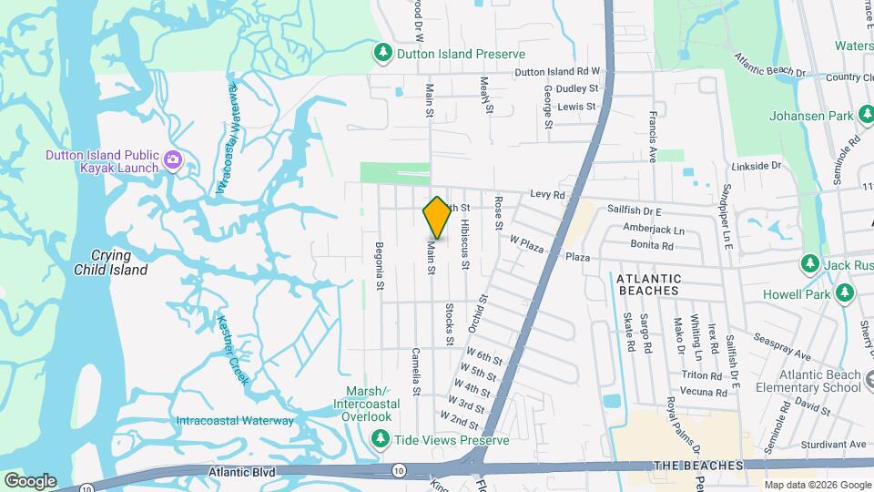 1115 Main St Map and Location Details