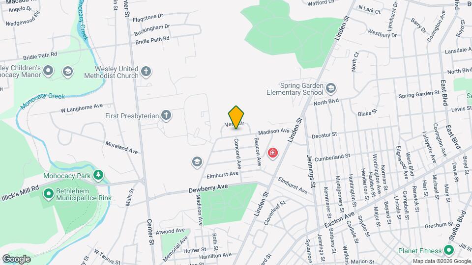 2505 Madison Ave Map and Location Details