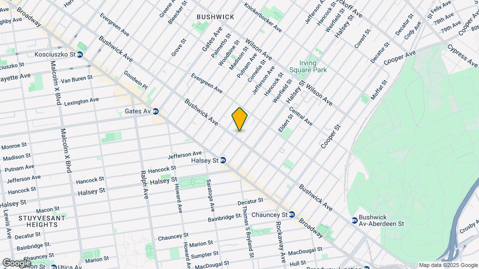1223 Bushwick Avenue Map and Location Details
