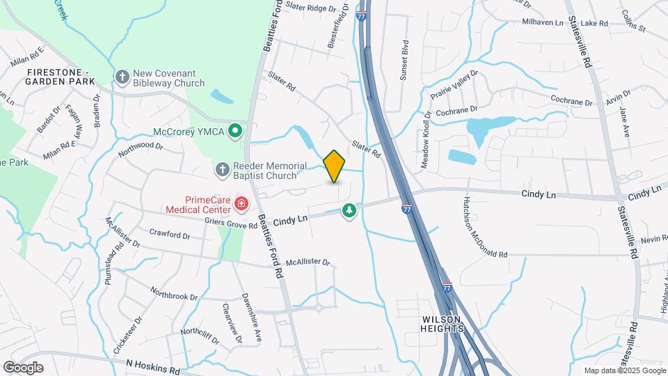 4025 Cindy Woods Ln Mapa y Detalles de la Ubicación