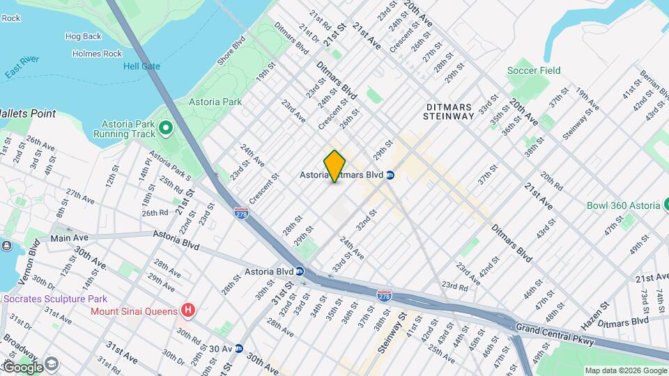 23-28 28th Street, 1, Unit 1 Mapa y Detalles de la Ubicación