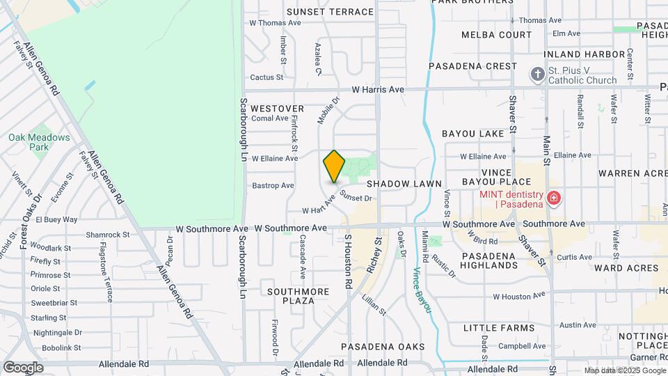 1102 W Hart Ave Map and Location Details