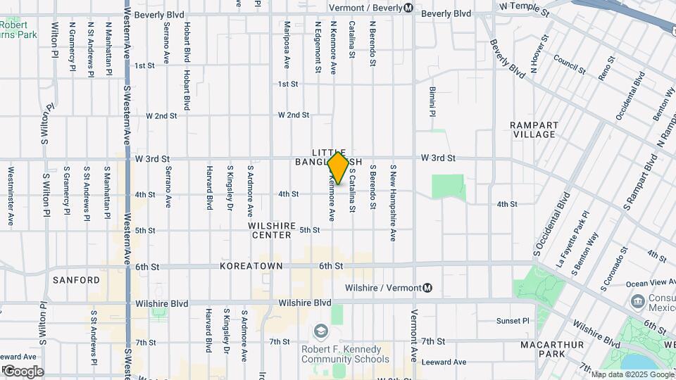 360 S Kenmore Ave Map and Location Details