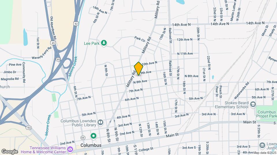 815 13th St N Map and Location Details