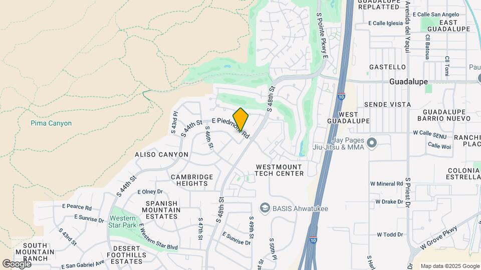 4715 E Piedmont Rd Map and Location Details
