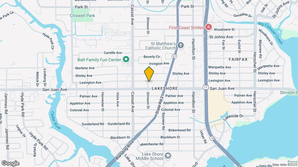 4780 Lexington Ave Map and Location Details