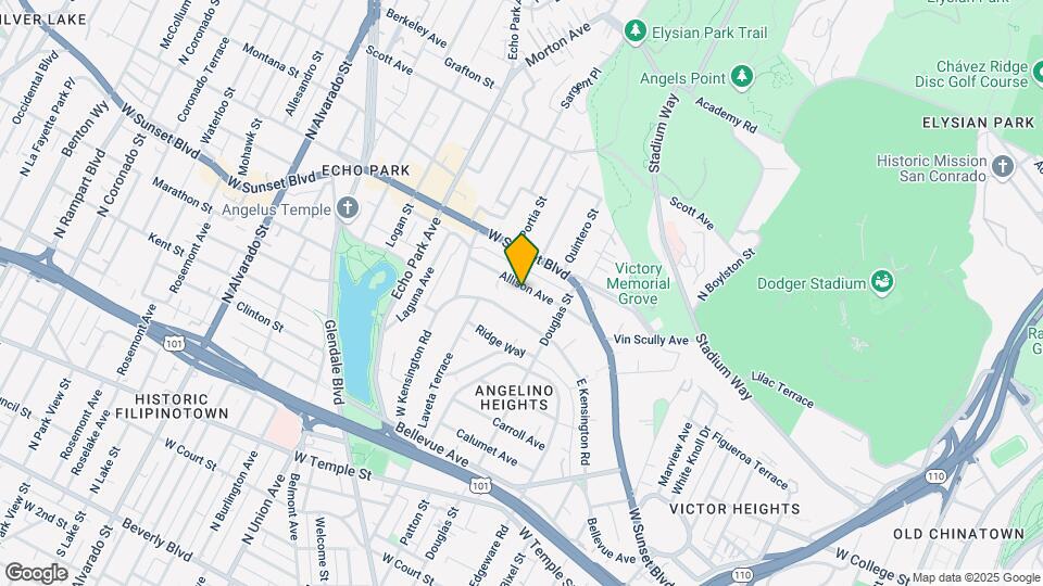 1474 Allison Ave Mapa y Detalles de la Ubicación