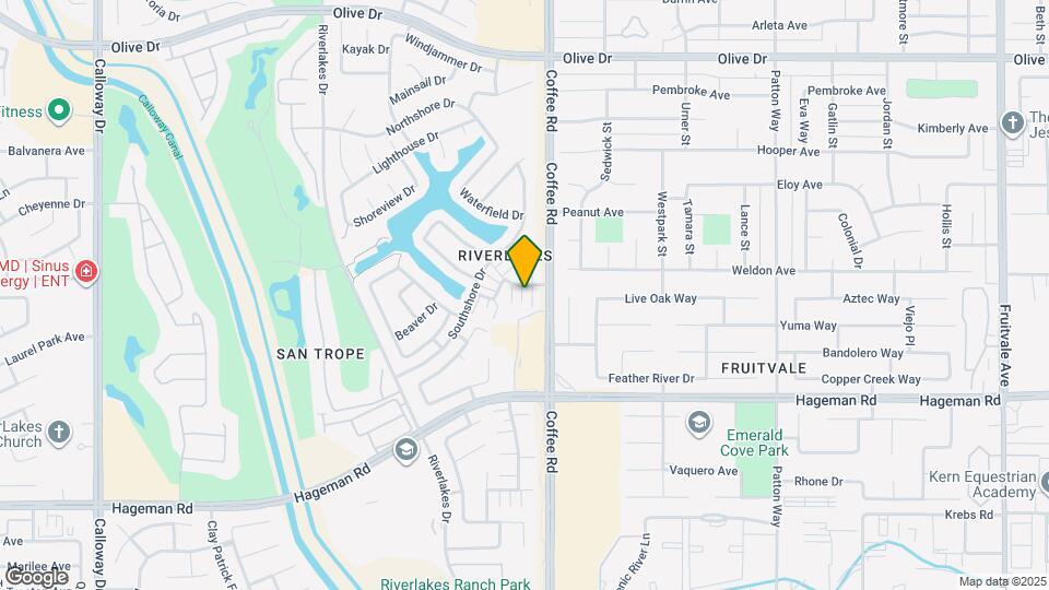 8119 Whitewater Dr Map and Location Details