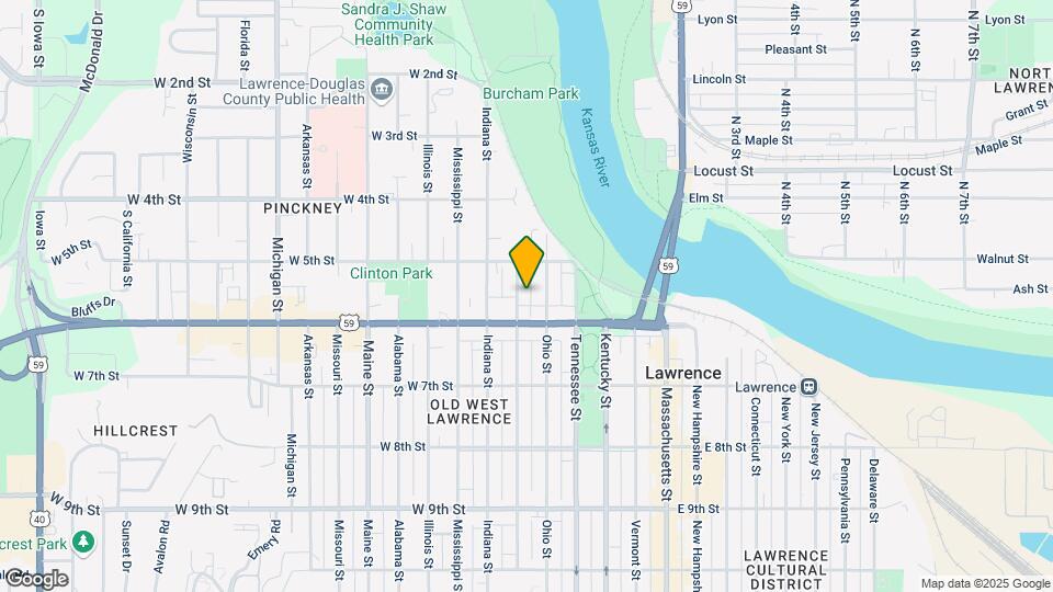 524 Louisiana St Map and Location Details