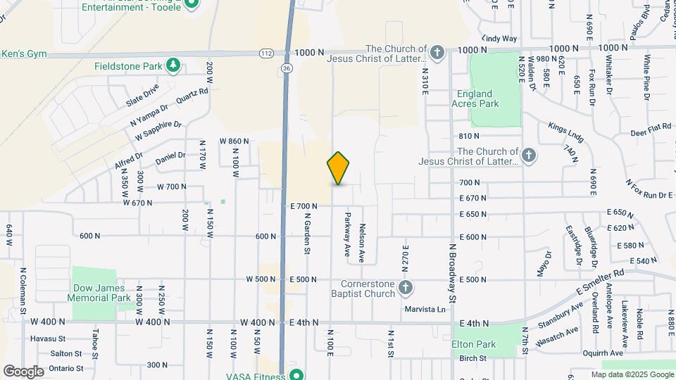 116 E 730 N Map and Location Details