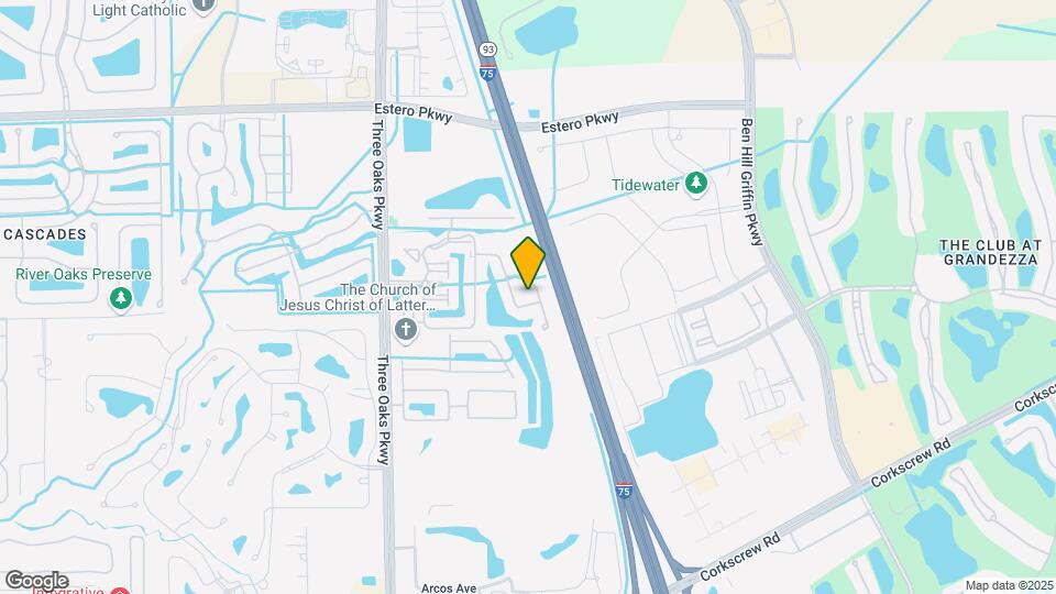 10126 Villagio Palms Way Map and Location Details