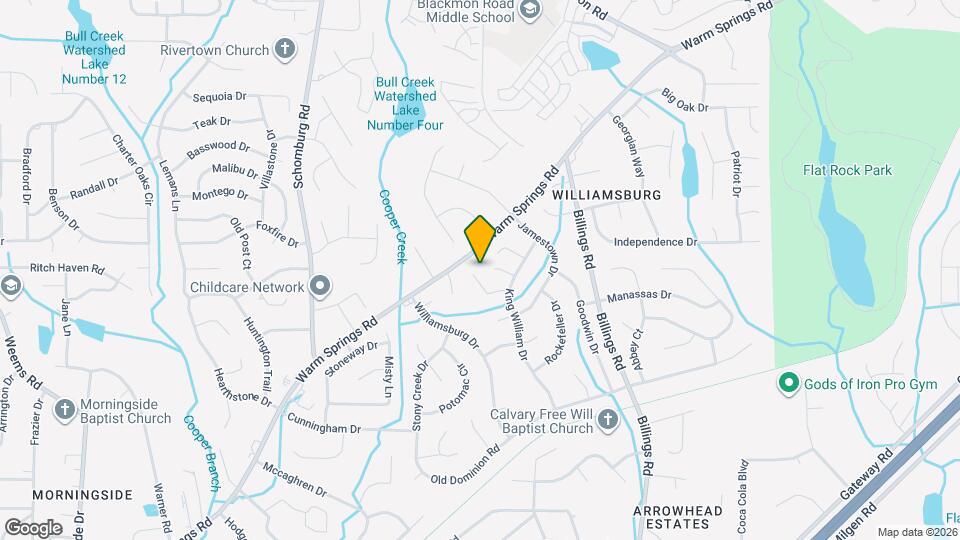 6446 Gloucester Ct Map and Location Details