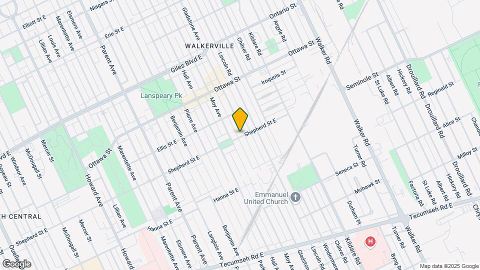 1495 Gladstone Ave Map and Location Details