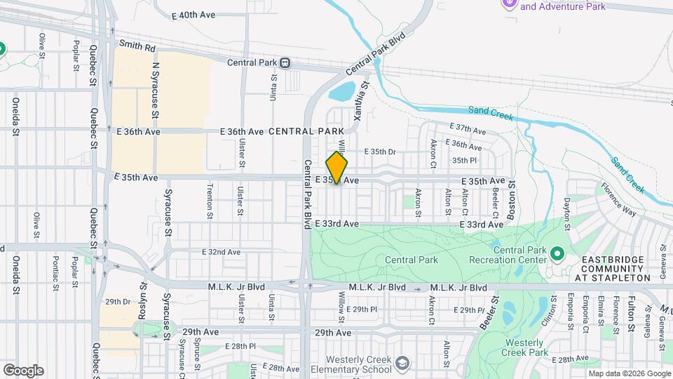 3465 Willow St Map and Location Details