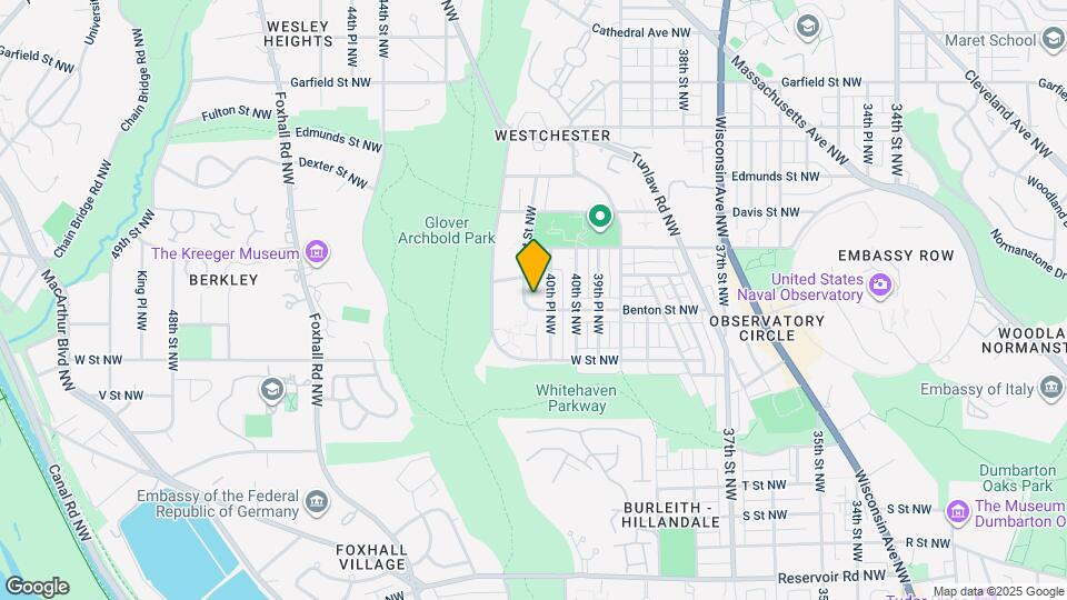 4029 Benton St NW Map and Location Details