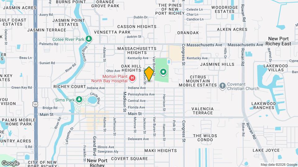 6200 Silver Dr Map and Location Details