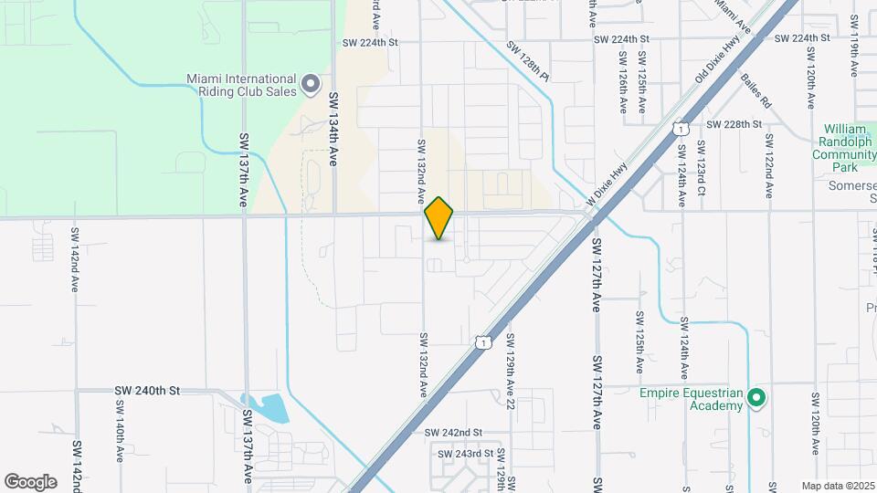 13150 SW 233rd St Map and Location Details