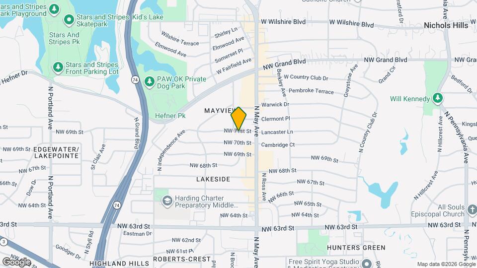 2924 NW 71st St Map and Location Details
