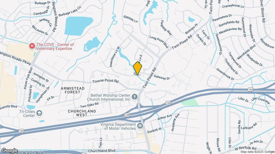 2 Peachtree Ct Map and Location Details