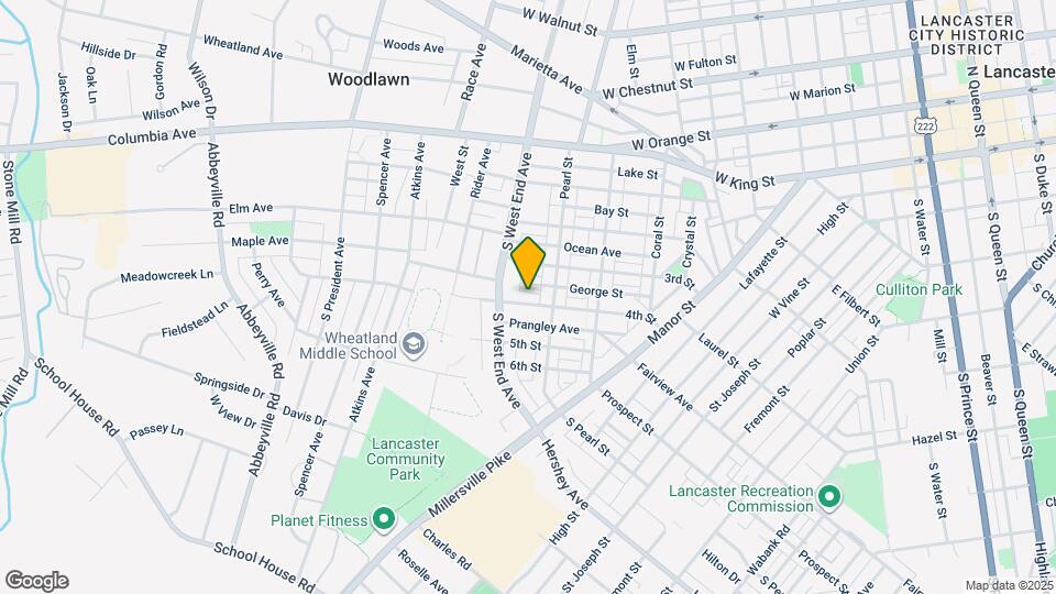 839 4th St Map and Location Details