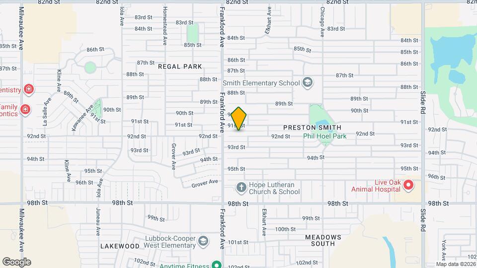 5724 92nd St Map and Location Details