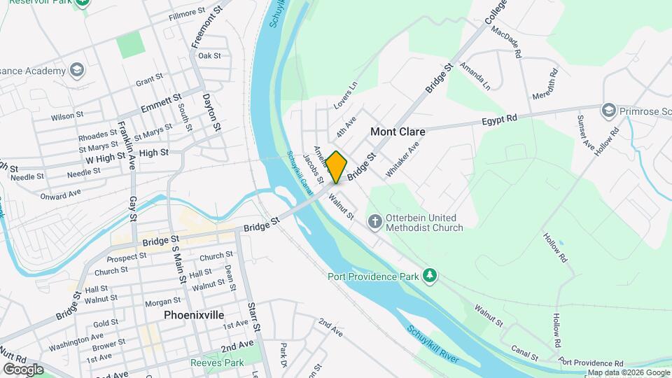 208 Bridge St Map and Location Details