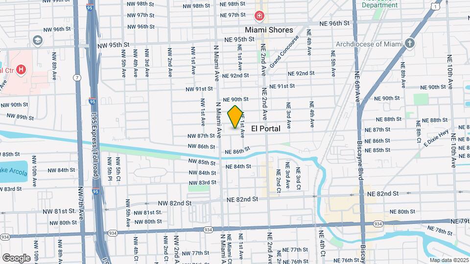61 NE 87th St Map and Location Details