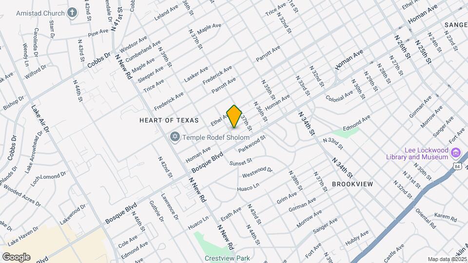 3728 Homan Ave Map and Location Details