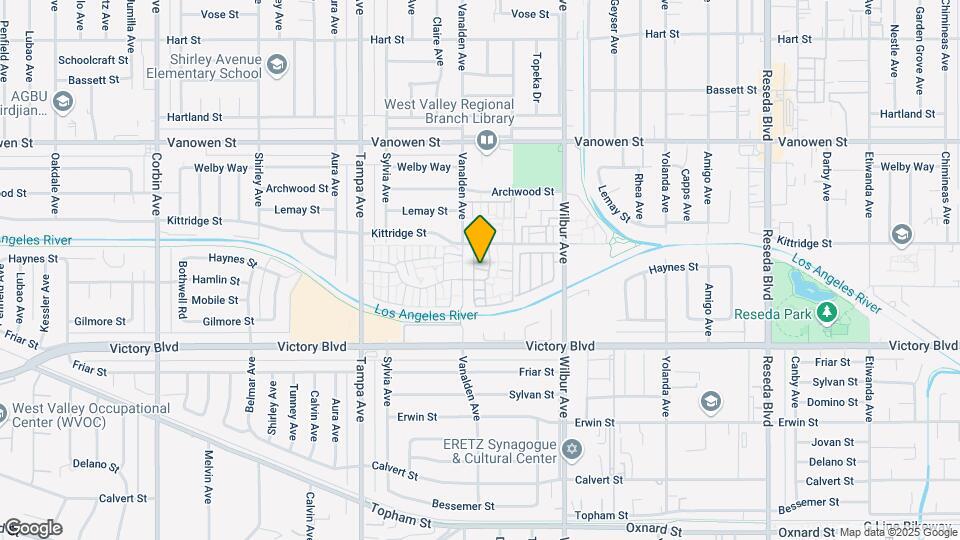 19050 Kittridge St, Unit 6 Map and Location Details