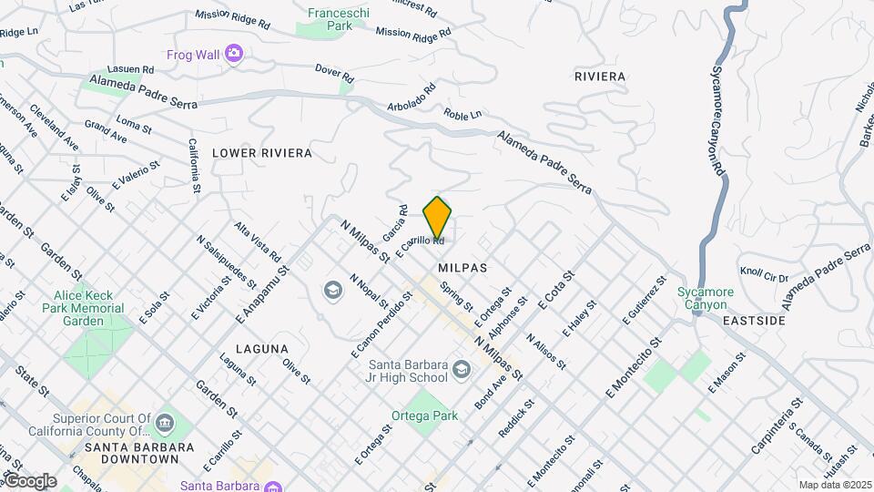 970 E Carrillo Rd Map and Location Details