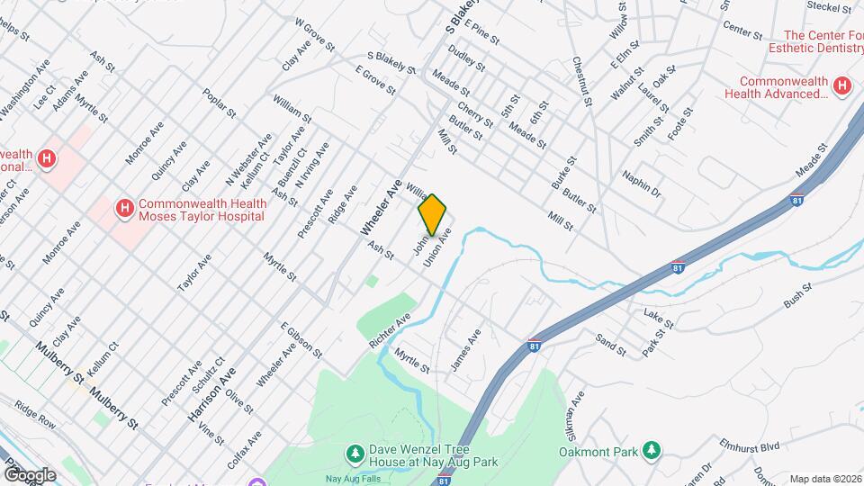 1044 John Ave Map and Location Details