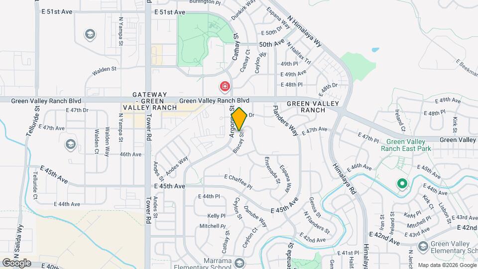 4681 Biscay St Map and Location Details