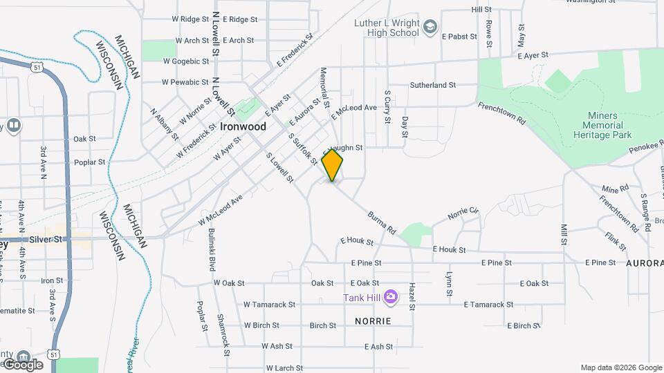 421 S Suffolk St Map and Location Details