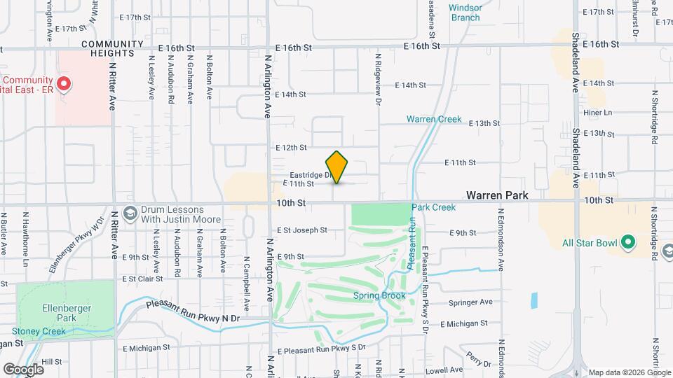 6203 E 11th St Map and Location Details