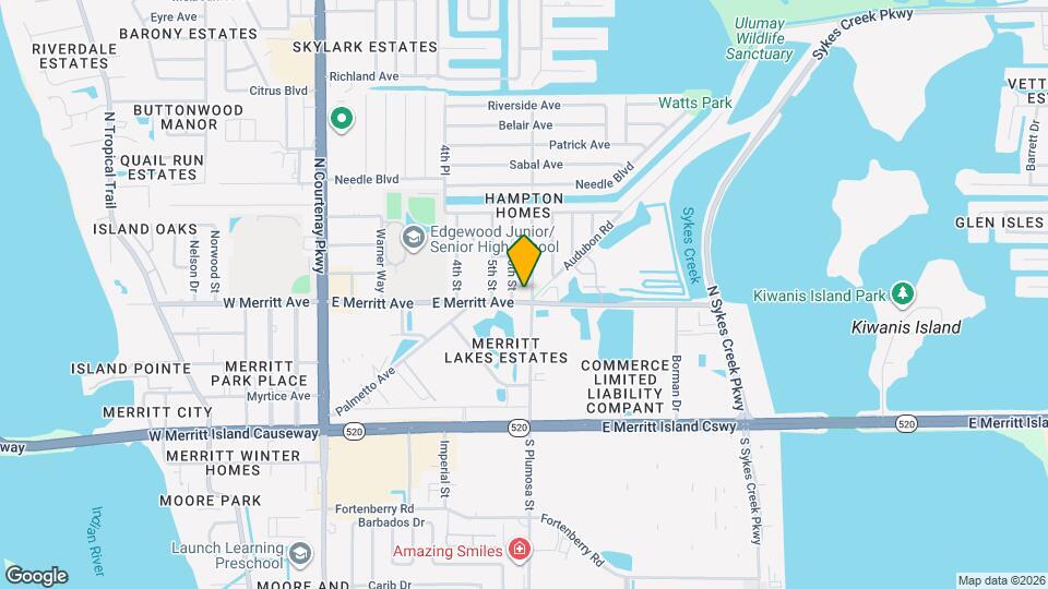801 Hampton Way Mapa y Detalles de la Ubicación