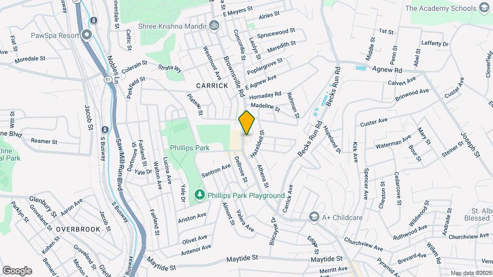 Carrick Regency Map and Location Details