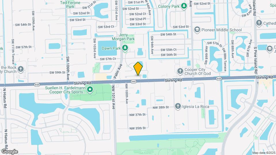 9706 Darlington Pl Map and Location Details