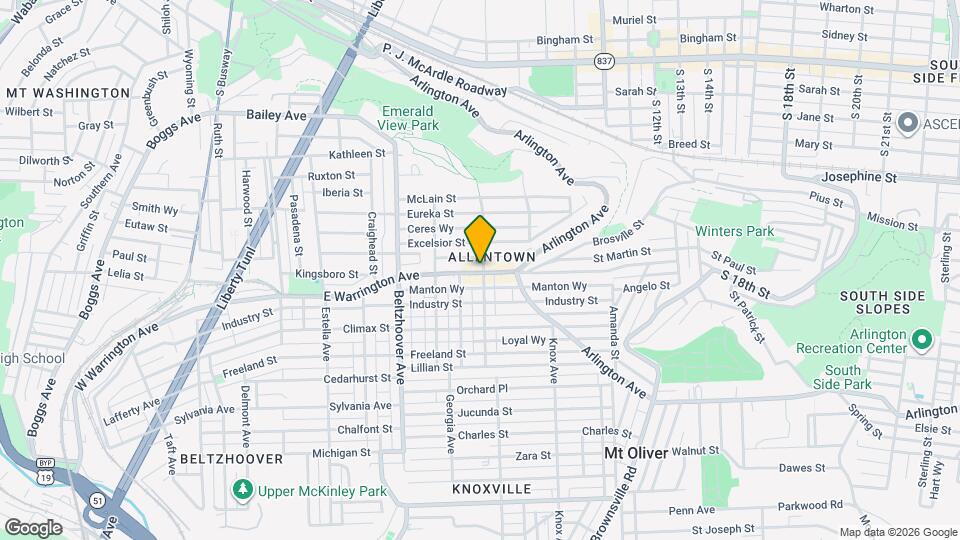 RE 360 Map and Location Details