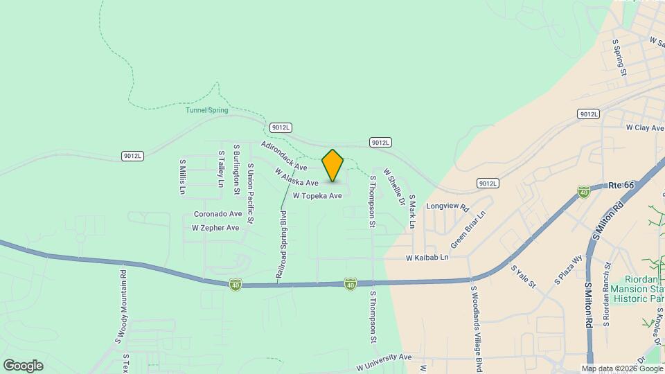 2075 W Alaska Ave Map and Location Details