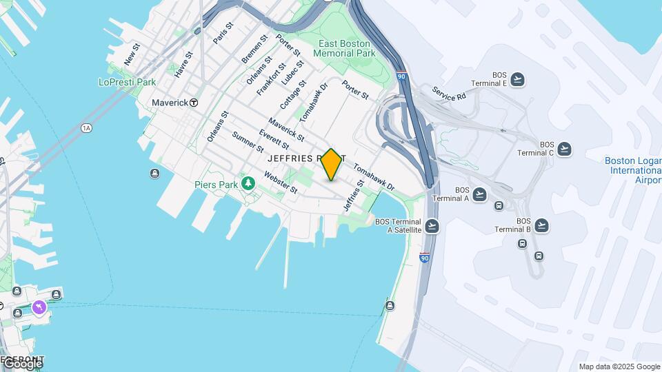 492 Sumner St, Unit 2 Map and Location Details