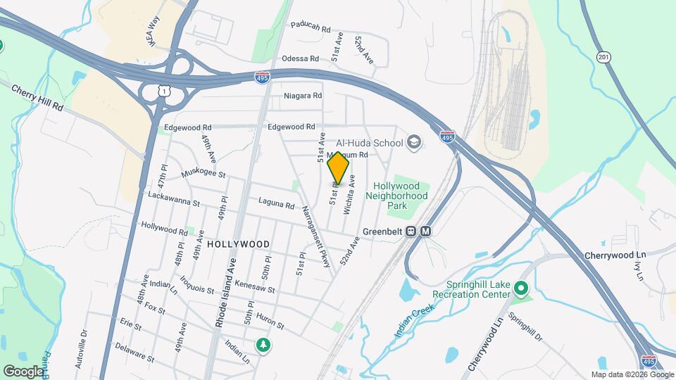 9727 51st Pl Map and Location Details