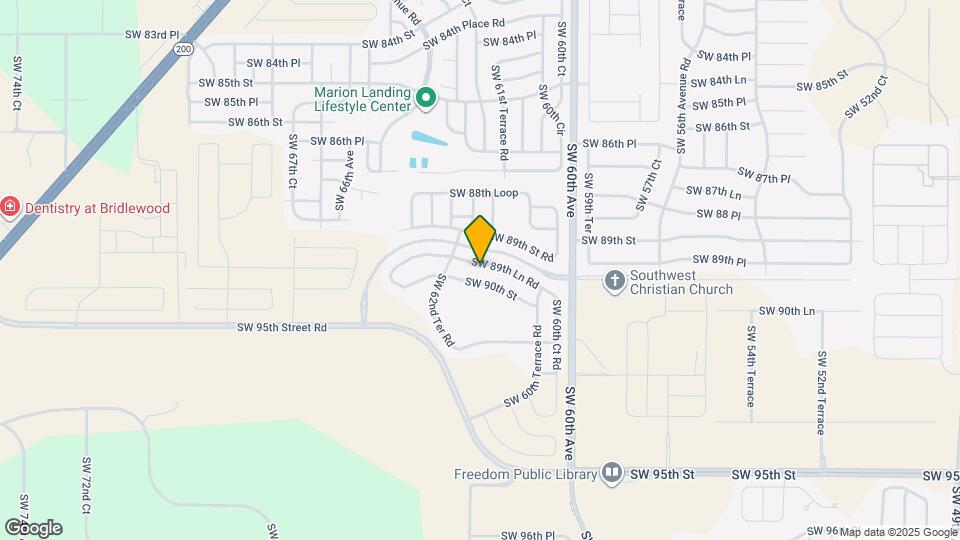 6264 SW 89th Ln Rd Map and Location Details