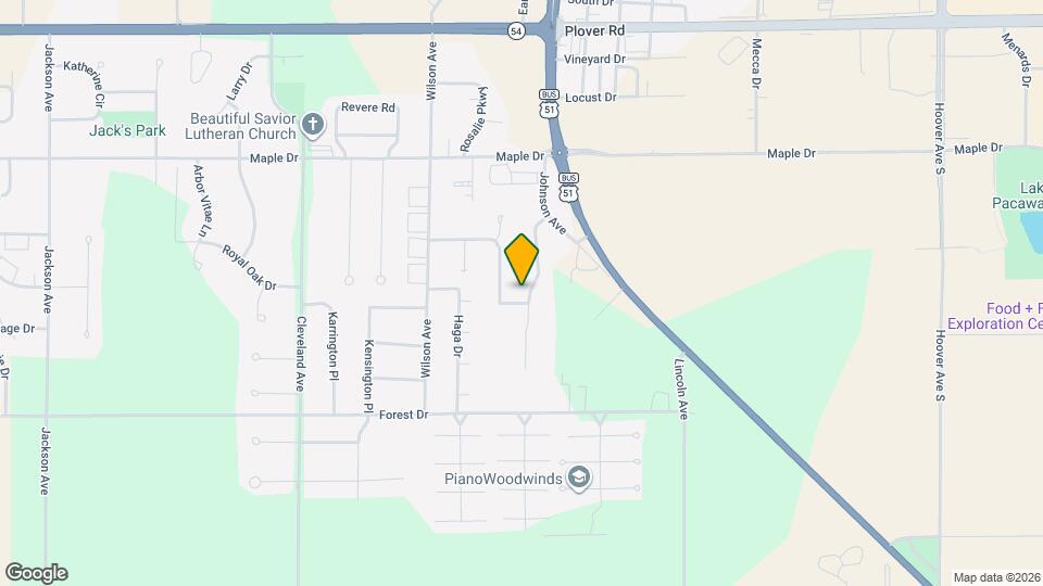 3381-3383 Bridlewood Dr Map and Location Details