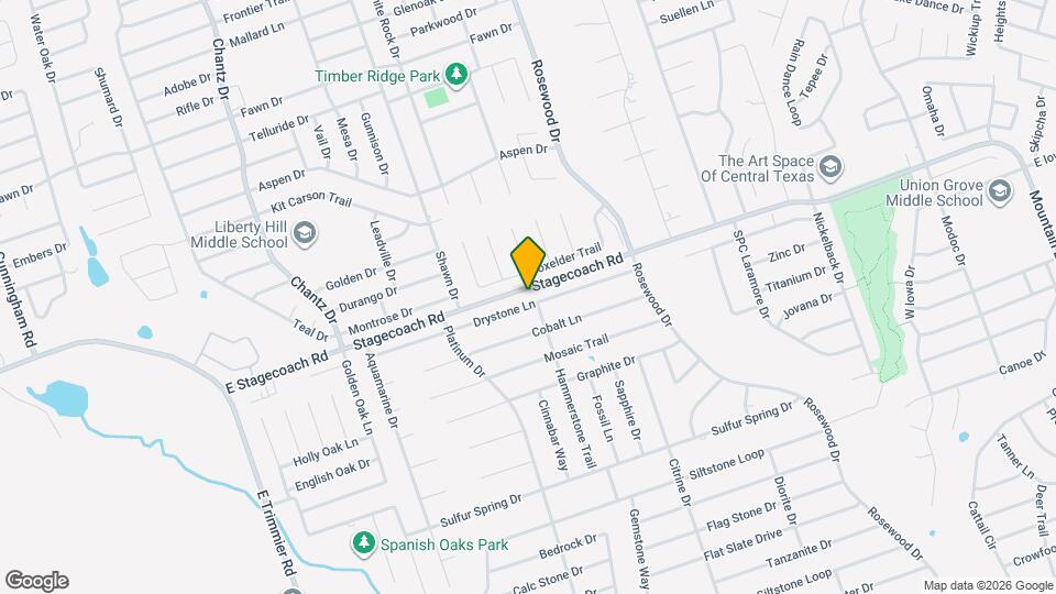 5901 Drystone Ln Map and Location Details